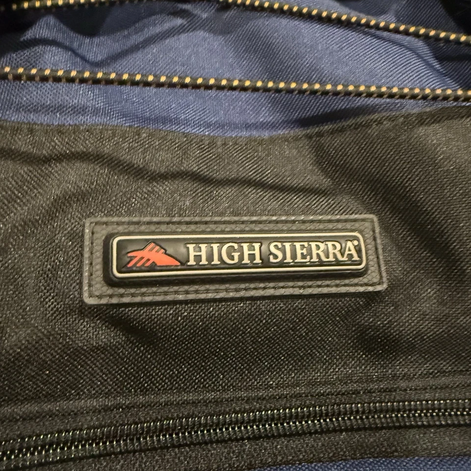 High Sierra 36.5" Rolling Wheeled Backpack Blue X-large Duffle Bag Luggage - Image 2 of 4