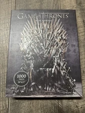 Game Of Thrones - Iron Throne 1000 Piece Puzzle HBO 2018 - Complete