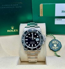 Rolex 116610LN 2016 Black Dial Box & Papers