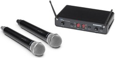 Samson SWC288HQ6-RST Dual Handheld Wireless System w/2 Q6 Microphones I BAND