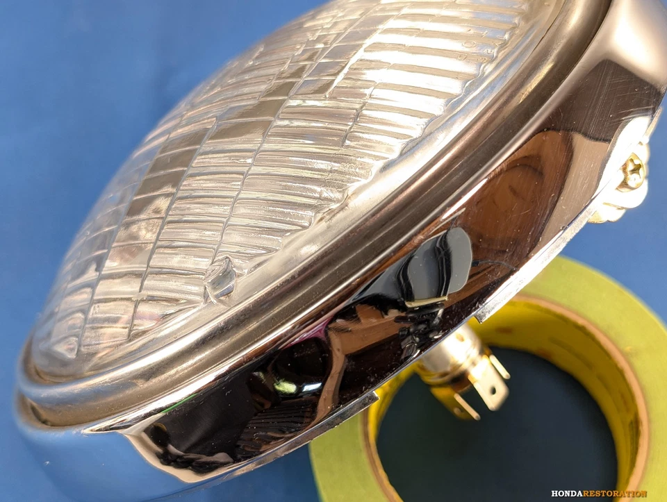Unidade de farol NOS Honda CB750C/CB900C 33100-425-671 original do fabricante - Imagem 4 de 4