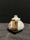 Vintage Mini Porcelain Teapot  Floral Design Gold Accents Tea Decoration Japan — photo 2