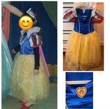 Halloween Costume - Authentic Disney Princess Snow White Deluxe Girls' Dress