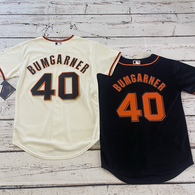 San Francisco Giants Home Jersey Majestic Youth Medium 10/12