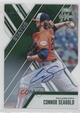 2017 Elite Extra Edition Status Emerald Die-Cut 19/25 Connor Seabold Auto uk2