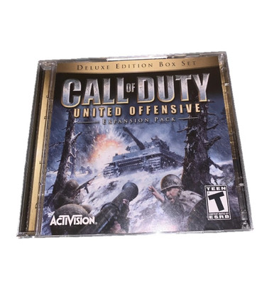 Call of Duty: United Offensive (PC, 2004) Two Disc Mint