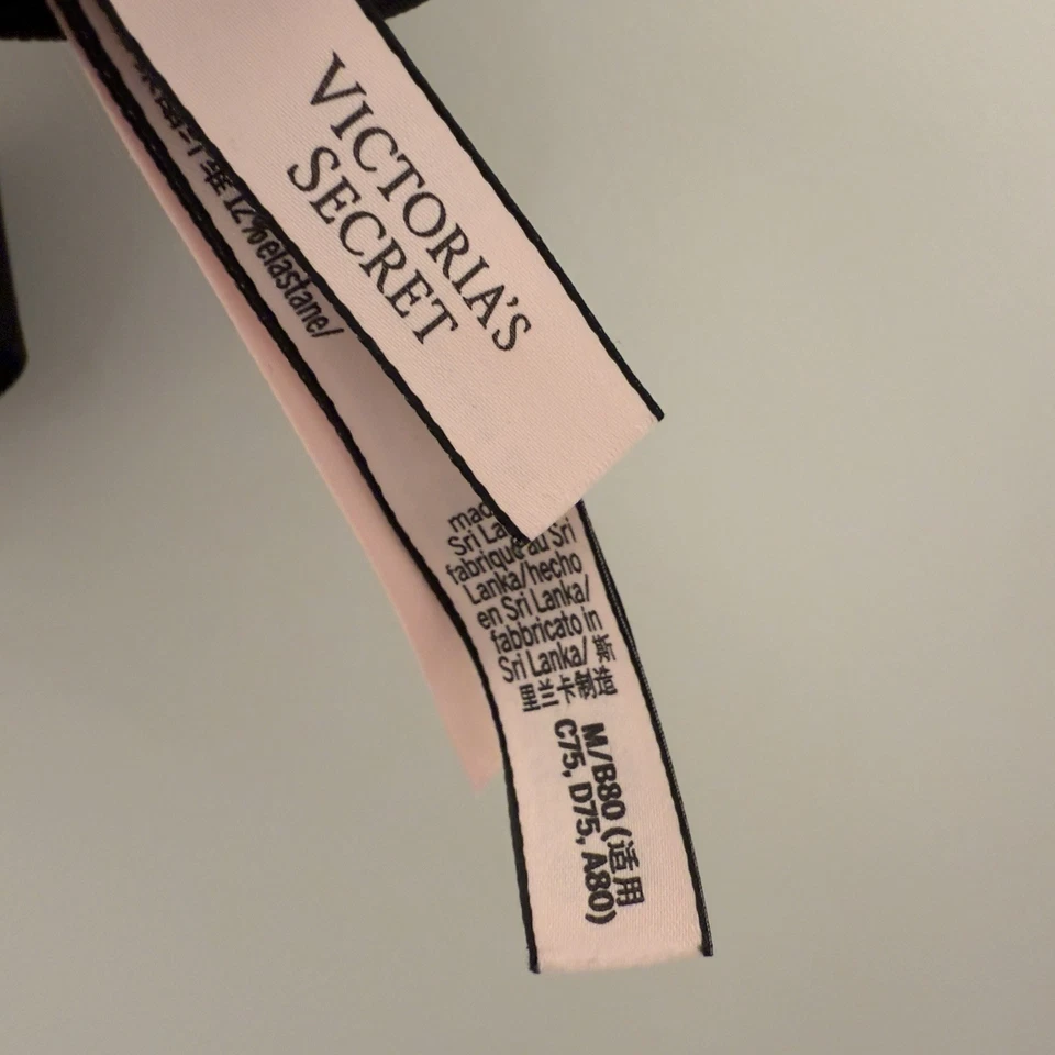 Victoria’s Secret Player Mesh Sports Bra White Size Medium M Activewear Train - Image 2 of 4