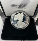 2025 S American Silver Eagle Proof $1  - Deep Cameo - Beautiful Coin! -  OGP/COA