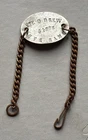 Vintage WW1 27th Field Ambulance Royal Army Medical Corps I.D Wrist Bracelet