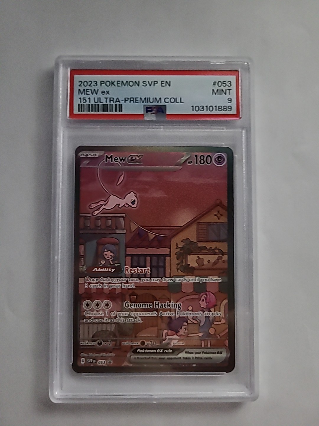 Mew ex 2023 Scarlet & Violet: Black Star Promo #SVP053 151 Ultra