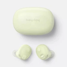 True Wireless Earbuds Active Noise Cancelling - heyday Translucent Matcha