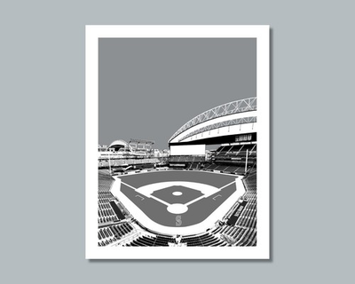 #ad #ad T MOBILE PARK Seattle Mariners Photo Picture Stadium Skyline 8x10 11x14 16x20 WN $44.95