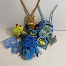 DISNEY A BUG'S LIFE BEAN BAG LOT OF 4