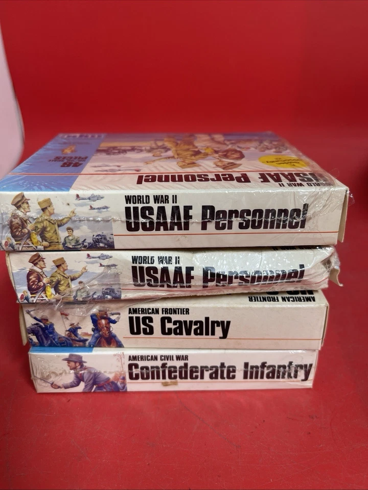 Kit Modelo MPC De Colección Lote 4 USAAF Persinnel, Caballería de EE. UU., Irfantería Confederada #27 Foto 4 de 4