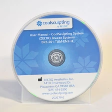 Zeltiq CoolSculpting USER MANUAL CD Breeze System BRZ-201-TUM-EN2-H 202779-E