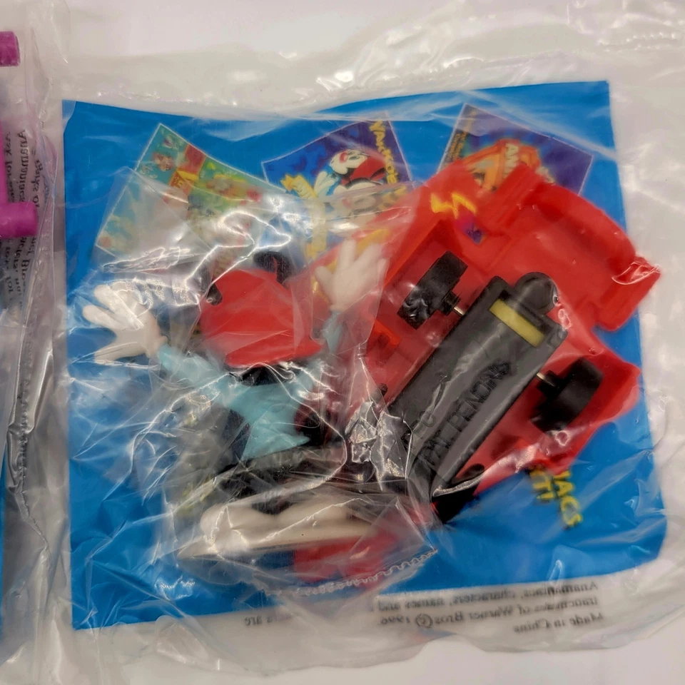 Complete Set of 6 - Jack In the Box Kids Meal Animaniacs Skate Racers + Bag - Image 4 of 4