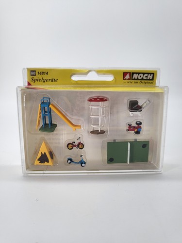 Todavía escala H0 14184 juego de figuras "dispositivos de juego" en embalaje original | Zustand: Gebraucht