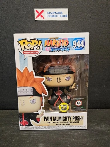 Funko Pop! Anime: Pain (Almighty Push) #944 - Naruto Shippuden GLOW Chalice Coll