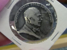 United States Steel Corp - 30-Year Service Medallion STERLING Silver
