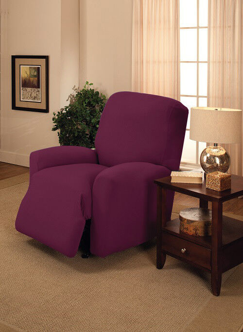 ON SALE JERSEY COVER----LAZY 100% quality warranty! gift BOY----PURPLE--- RECLINER