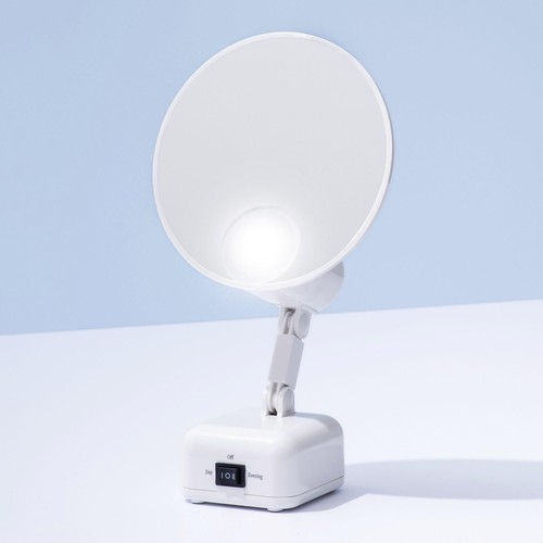 Floxite 15X Supervision Magnifying Mirror Light Dove White - Picture 2 of 4