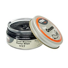 TRG Shoe Cream, Glastiegel 50 ml marineblau TRG Nr.117
