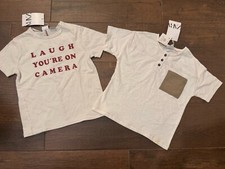 Zara Boys New 2 T Shirts 3-4 Years Old