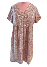 Pando Grove vintage Cottage Core Large button up dress pockets