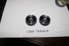 Excellent Oem Ford 1968 - 72 Dash Radio Knob Bezel Pair 2 C8ta-18a932-a Excellent Oem Ford 1968 - 72 Dash Radio Knob Bezel Pair 2 C8ta-18a932-a