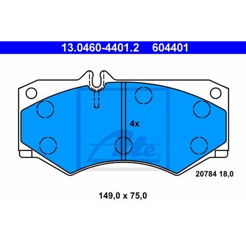 Bremsbeläge Hinten Für Mercedes G-Klasse - 4er Set Komplettsatz