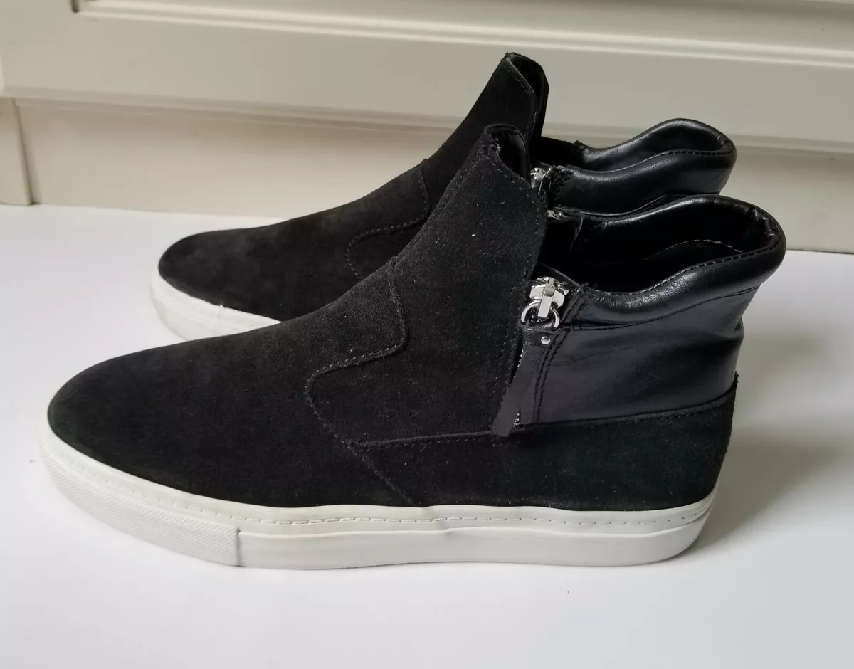 Zara suede sneakers sale