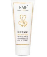 NAIF Quality Baby Care Softening Body 6.8 Lotion Natural Cottonseed Oil J-4