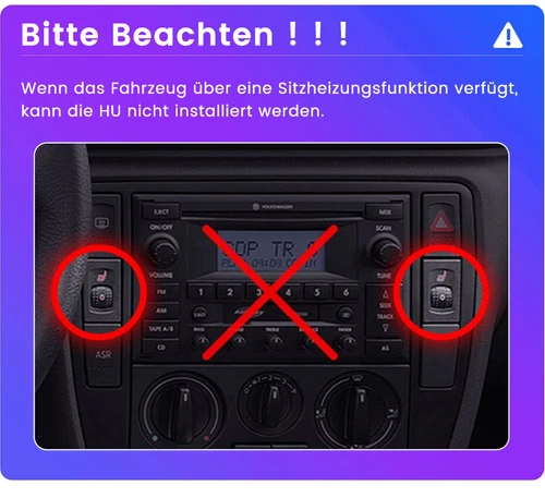  Für VW Passat B5 2000-2005 6+128G Android 13 Autoradio CarPlay GPS Navi RDS - Bild 2 von 12
