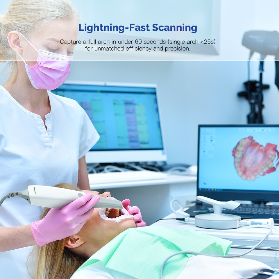 Dental USB Intraoral 3D Scanner CAD CAM High-Precision Imaging Scanner ...