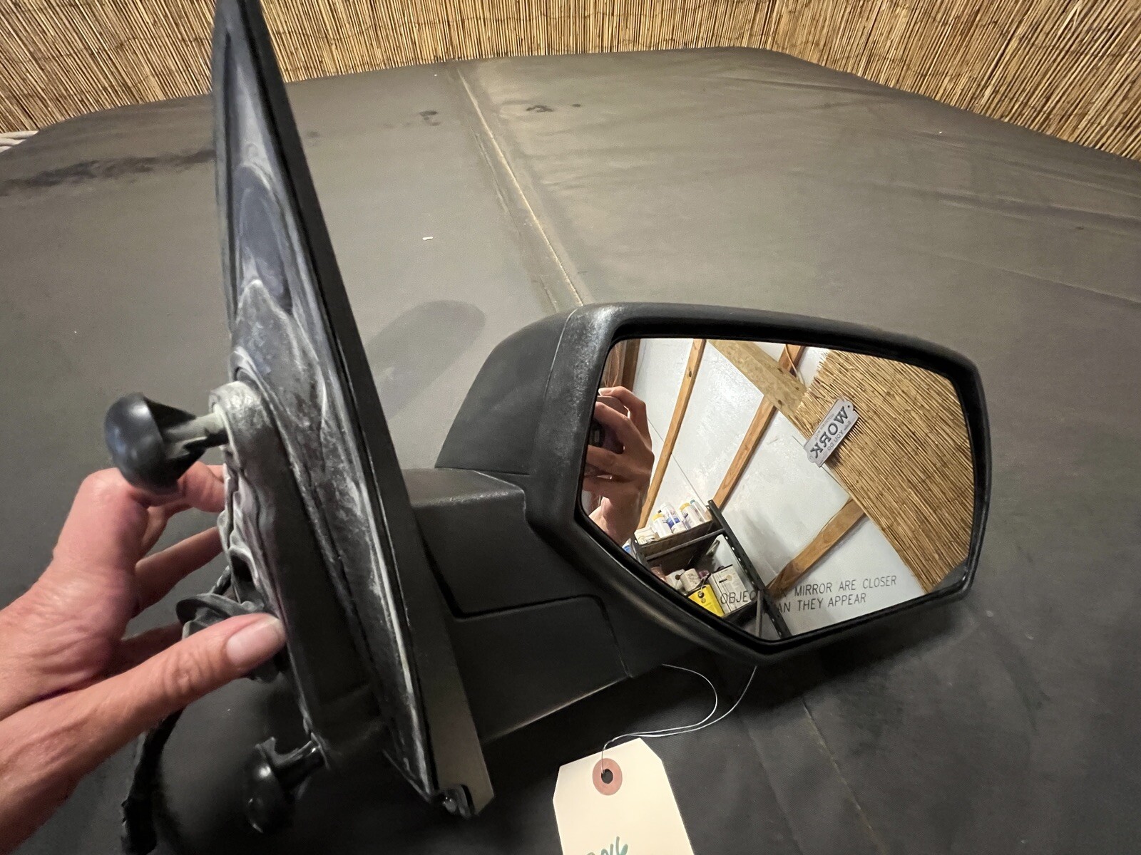 2014 - 2018 Chevrolet Passenger Right Side Door Power Mirror Black 