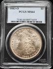 1883-O Morgan Dollar PCGS MS 64 #24APR287