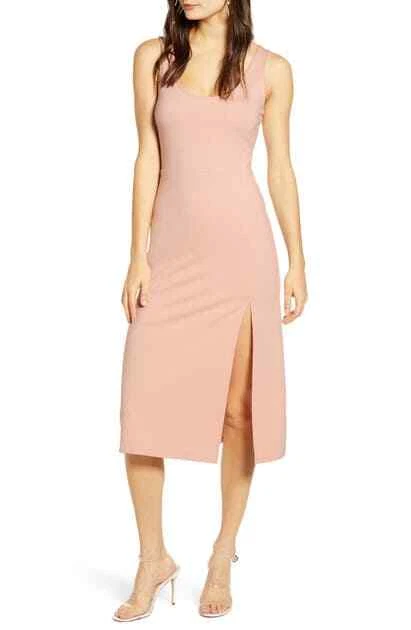 Leith cheap midi dress