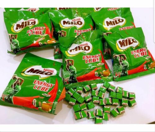 Nestle Milo Cube Crunchy Snack Cocoa Malaysia Halal 100Pcs - 第 1/4 張圖片