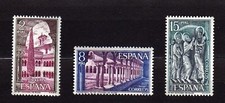 SPAIN #1786-1788 MNH MONASTERY OF ST. DOMINGO DE SILOS, BURGOS