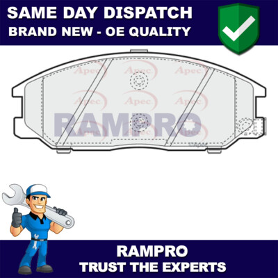 Rampro Front Brake Pads Set Fits Hyundai Santa Fe Ssangyong Rexton Kyron