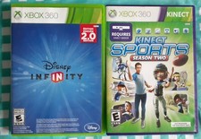 Kinect Sports: Season Two 2 Xbox 360 And DISNEY INFINITY complete + Free Portal