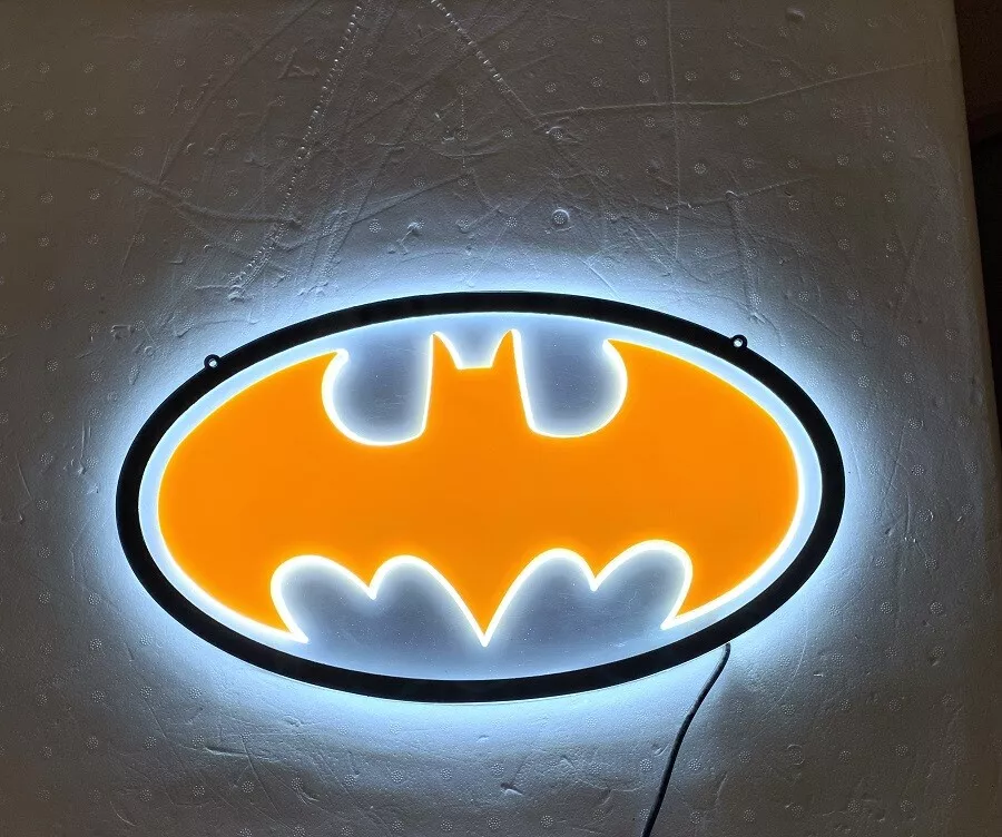 Batman neon light outlet