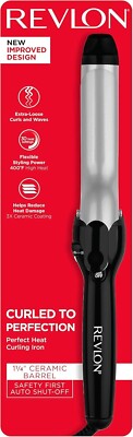Revlon Perfect Heat Triple Ceramic Curling Iron 1 1/4''