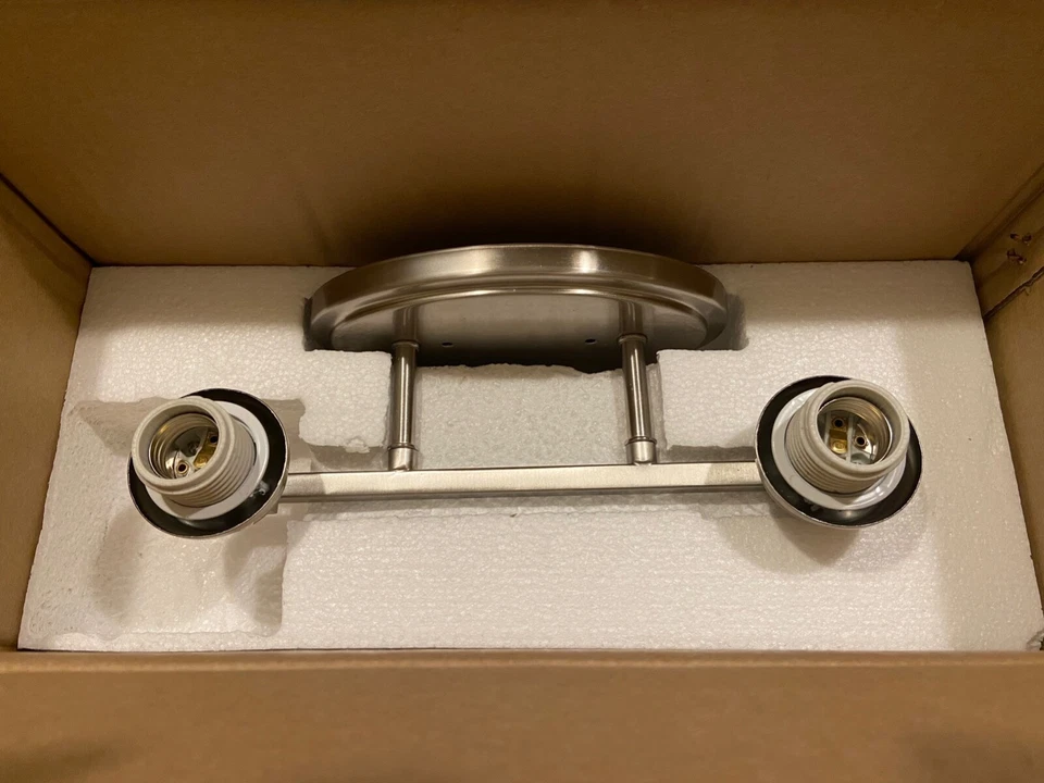 Savoy House Lighting 8-890-2-SN Kane Bathroom Vanity Light Satin Nickel - New - Image 3 of 4