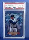 1999 Stadium Triumvirate Ken Griffey Jr #T13B Luminous Die-Cut PSA 6