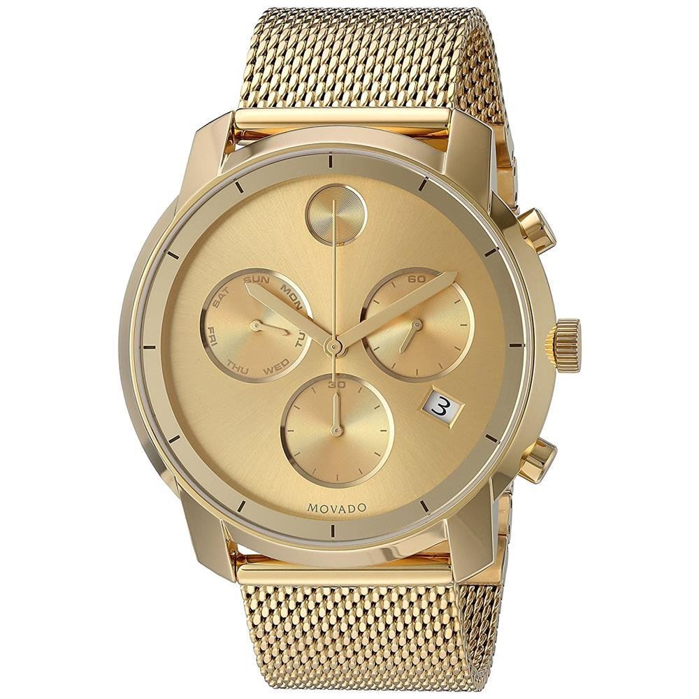 Chronograph Movado Thin Watch MOVADO Bold Thin Chronograph Mens