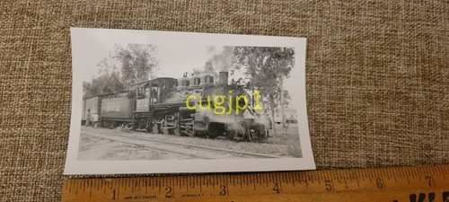 R269 Train Photograph Locomotive Engine NACIONAL DE MEXICO #272 36" GAUGE TRACK