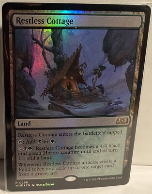 Restless Cottage 258 FOIL Wilds of Eldraine (WOE)  MTG engl.