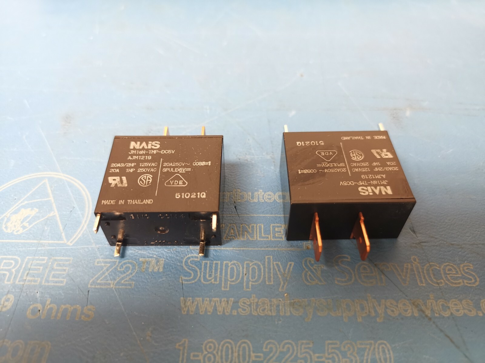 2PCS - JM1aN-TMP-DC5V Panasonic NAIS Relay NEW AJM1219