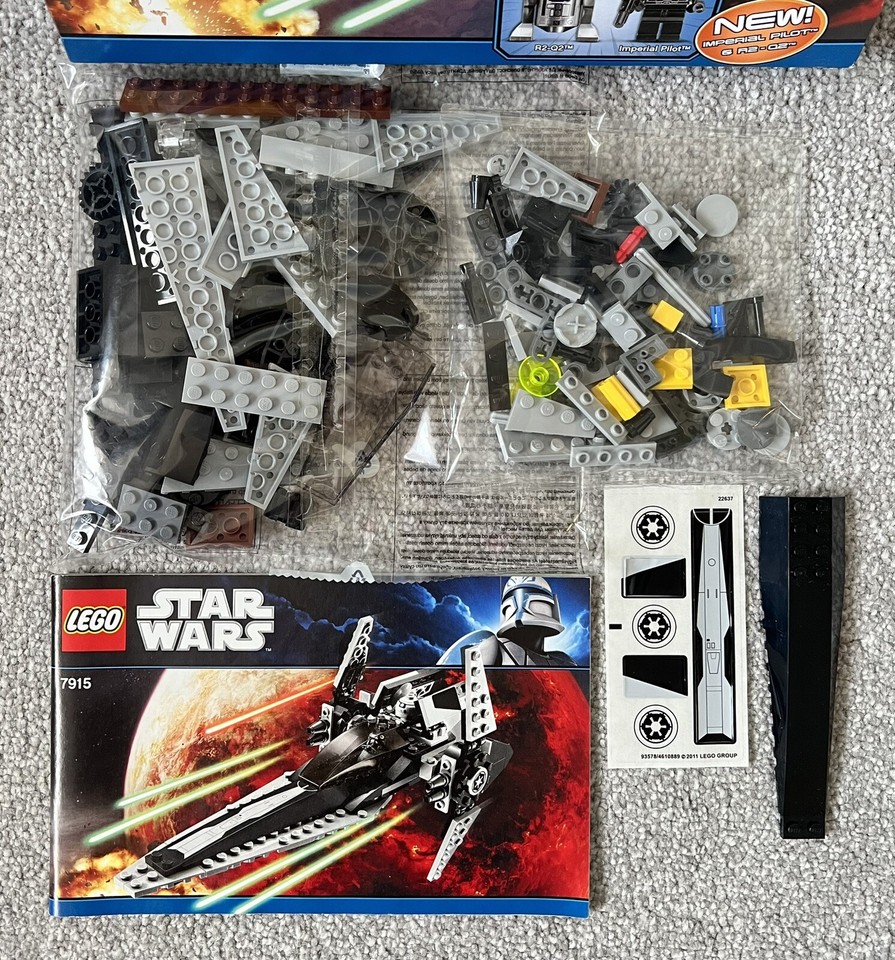 LEGO Star Wars Set 7915 Imperial VWing Starfighter NEW Boxed *NO MINIFIGS* VGC eBay
